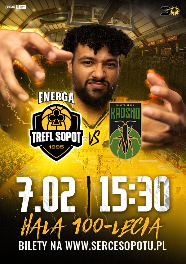 Bilety Energa Trefl Sopot vs Miasto Szkła Krosno
